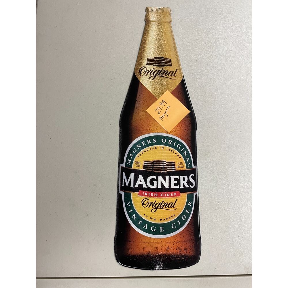 Magners Irish Original Cider Vintage Metal Sign Wall Hanging Bar Man Cave
